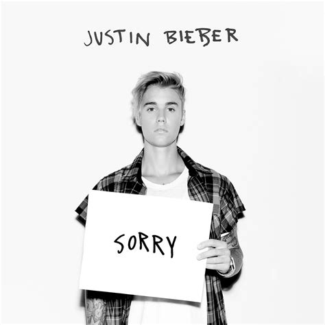 Oct 23, 2015 · "Sorry" is a song by Canadian singer Justin Bieber for his fourth studio album Purpose. The song was written by Julia Michaels, Justin Tranter, Justin Bieber and produced by Skrillex and Blood Diamonds. It is the second single from the upcoming album. Like "What Do You Mean", "Sorry" is a tropical house song. 